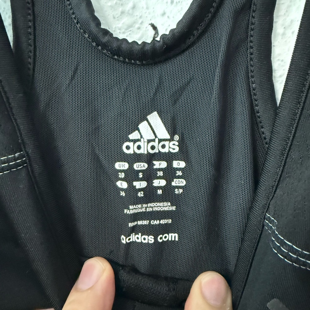 Adidas Black Sports Tank Top